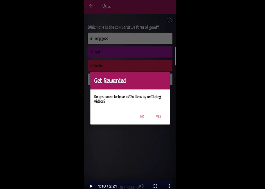 Tutorial Mobile Application with Quiz Facility - Android - Image 8