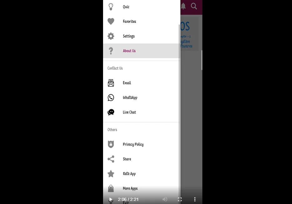 Tutorial Mobile Application with Quiz Facility - Android - Image 3